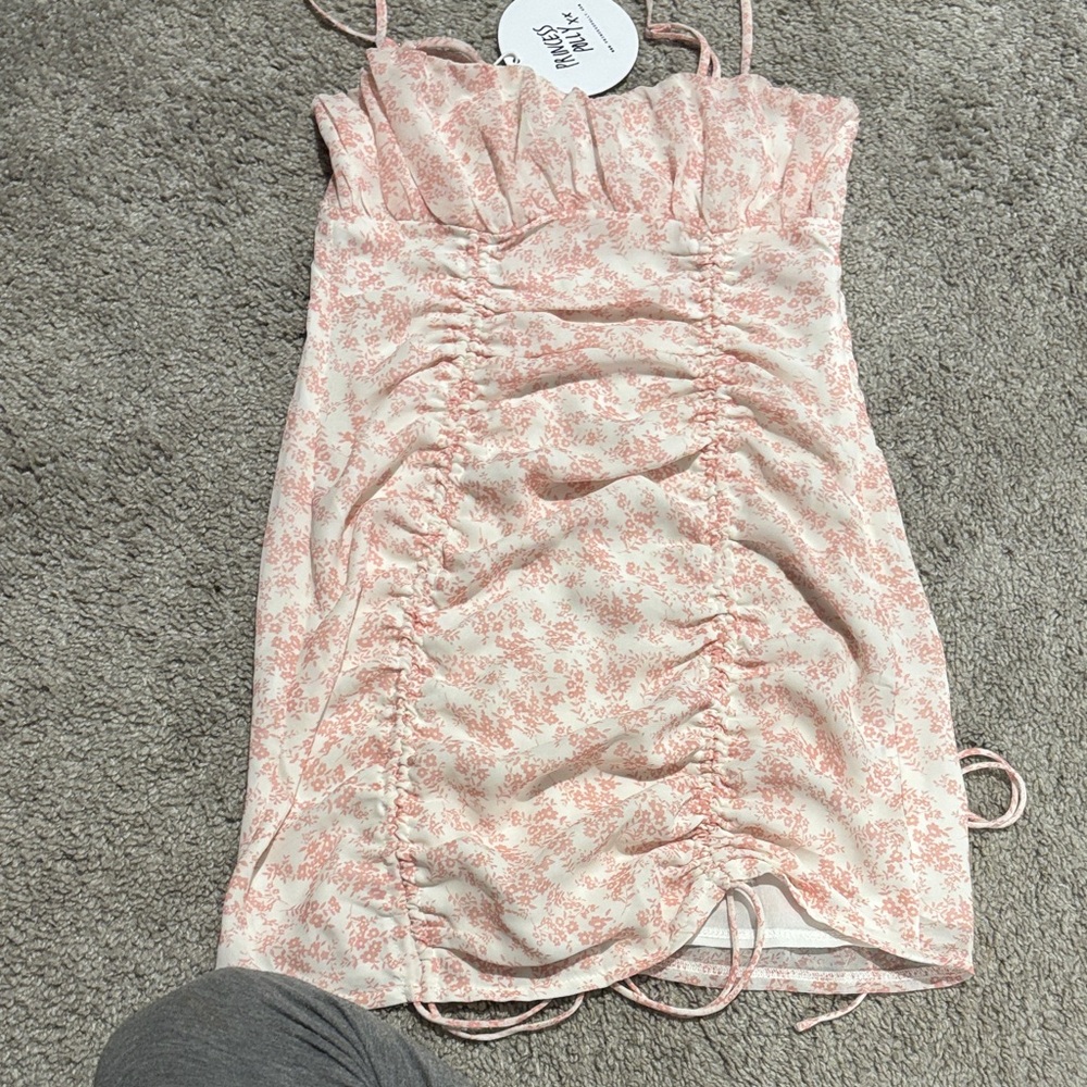 Princess Polly Pink Ruched Dress